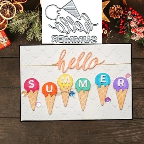 Sommer-Eiscreme-Stanzformen, Sommer-Eiscreme-Rahmen-Stanzformen, Schablonen, Kartenpapier, Basteln, Schablonen, Schablonen, Album, Prägepapier, Stanzformen für Kartenherstellung, Scrapbooking Sommer-Eiscreme-Stanzformen, Sommer-Eiscreme-Rahmen-Stanzformen, Schablonen, Kartenpapier, Basteln, Schablonen, Schablonen, Album, Prägepapier, Stanzformen für Kartenherstellung, Scrapbooking von BeetirryHu