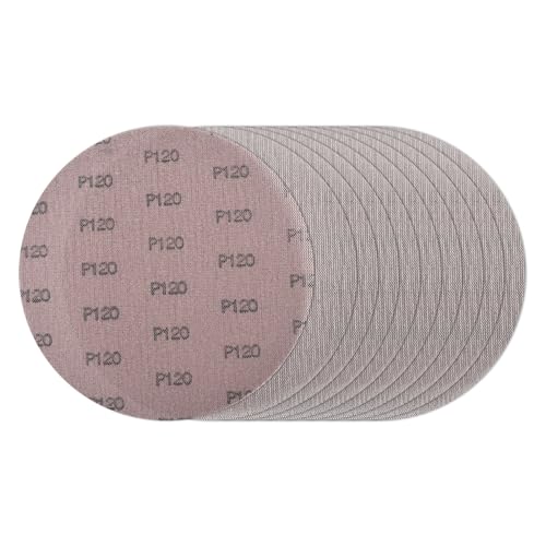 10 Stück Schleifscheiben, Schleifgitter Mesh Klett-Schleifscheiben Ø 222mm Staubfreie Schleifnetz Schleifscheibe Antiblockierende Schleifpads Schleifpapier für Deckenschleifer Trockenbauschleifer 120# 10 Stück Schleifscheiben, Schleifgitter Mesh Klett-Schleifscheiben Ø 222mm Staubfreie Schleifnetz Schleifscheibe Antiblockierende Schleifpads Schleifpapier für Deckenschleifer Trockenbauschleifer 120# von Befun