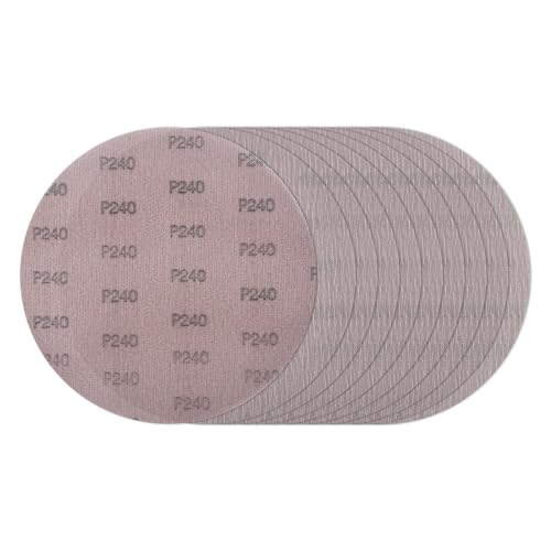 10 Stück Schleifscheiben, Schleifgitter Mesh Schleifscheiben Ø 222mm Staubfreie Schleifnetz Schleifscheibe Antiblockierende Schleifpads Schleifpapier für Deckenschleifer Trockenbauschleifer 240# von Befun