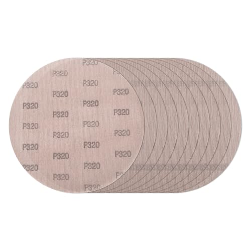 10 Stück Schleifscheiben, Schleifgitter Mesh Klett-Schleifscheiben Ø 222mm Staubfreie Schleifnetz Schleifscheibe Antiblockierende Schleifpads Schleifpapier für Deckenschleifer Trockenbauschleifer 320# 10 Stück Schleifscheiben, Schleifgitter Mesh Klett-Schleifscheiben Ø 222mm Staubfreie Schleifnetz Schleifscheibe Antiblockierende Schleifpads Schleifpapier für Deckenschleifer Trockenbauschleifer 320# von Befun