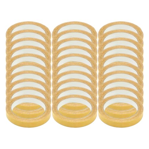 Begchy Doppelseitiges Klebeband, strapazierfähig, auf Stoffbasis, transparent, wasserfester Klebstoff, super mit hoher Viskosität von Begchy