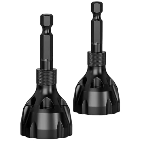 Begchy Entgratungswerkzeug für Metall, Reparaturwerkzeug für Gewinde mit Sechskantschaft und Anfaswerkzeug, geeignet für 1/8 - 3/4 Zoll (3 mm-19 mm), Arten von Materialien von Begchy