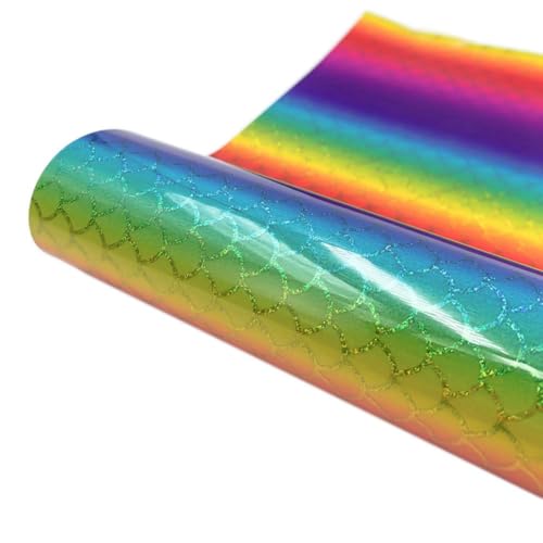 Begchy Selbstklebende Folie, bunt, aus PVC, funktioniert mit Ausschnitten und anderen Ausstechformen für Fenster, Karten, Geschenke von Begchy