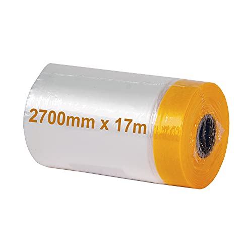 BEHA Goldband - Masker Abdeckfolie mit Klebeband 2700 mm x 17 m BEHA Goldband - Masker Abdeckfolie mit Klebeband 2700 mm x 17 m von BEHA