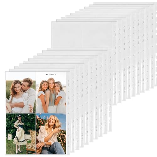 100 Stück Fotohüllen Din A4 Postkarten, 4 Fächer Foto Seitenschutz Klarsichtfolien A4 für A4 2/3/4/7 Ringbuch, Klarsichthüllen Postkartenhüllen für Zum Fotos Postkarten aufbewahrung 100 Stück Fotohüllen Din A4 Postkarten, 4 Fächer Foto Seitenschutz Klarsichtfolien A4 für A4 2/3/4/7 Ringbuch, Klarsichthüllen Postkartenhüllen für Zum Fotos Postkarten aufbewahrung von Behogan