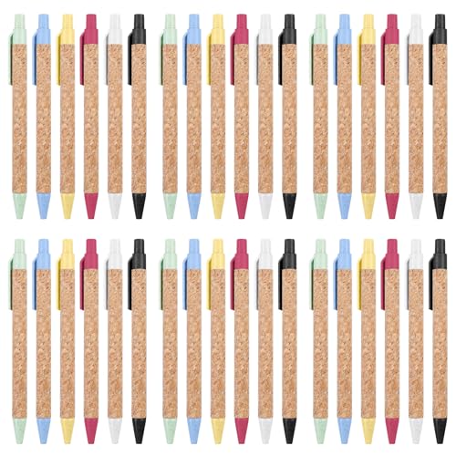 36er kugelschreiber Hochwertig, Kugelschreiber Set, Kugelschreiber, Schreibgerät für Schreiben, Journaling, Schule, Bürobedarf, Abschlussgeschenk (Schwarze Tinte) von Behogan