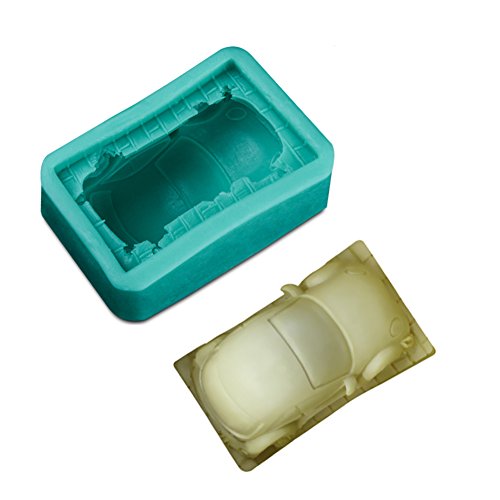 Beiersi Auto Silikon Form für Fondant Marzipan Tortendeko Ausstecher Seife Dekoration Werkzeug (Stil 1) von Beiersi