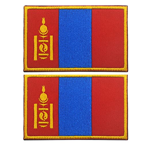 Asiatische Nationalflagge der Mongolei zum Aufnähen, taktischer Aufnäher, Militär, Moral, Armband, Abzeichen, Emblem, Applikation, Hakenaufnäher für Kleidung, Taschen, Rucksack, Zubehör, Teamuniform Asiatische Nationalflagge der Mongolei zum Aufnähen, taktischer Aufnäher, Militär, Moral, Armband, Abzeichen, Emblem, Applikation, Hakenaufnäher für Kleidung, Taschen, Rucksack, Zubehör, Teamuniform von Beifeitu