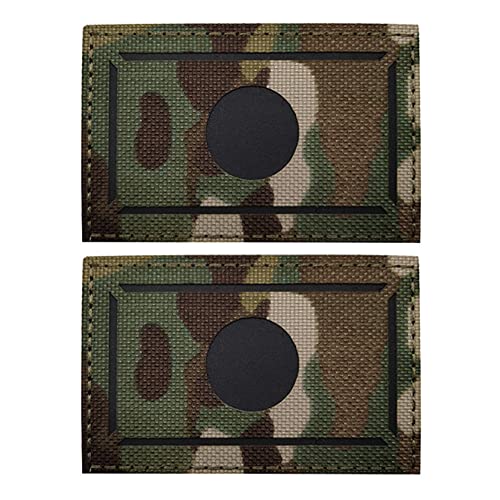 Japanische reflektierende Flagge Patch Japanische IR Infrarot Taktische Militär Moral Abzeichen Emblem Patches mit Schlaufe Haken Applikation Verschluss Armband Schulterrücken (CP) von Beifeitu