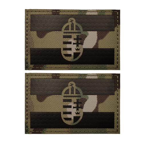 Reflektierender Aufnäher mit Ungarn-Flagge, taktische Militärmoral, IR-Infrarot-Weste, Abzeichen, Emblem, Applikation, Schulterrückseite, zum Aufnähen für Kleidung, Rucksack, Armband, Hüte, Jacken Reflektierender Aufnäher mit Ungarn-Flagge, taktische Militärmoral, IR-Infrarot-Weste, Abzeichen, Emblem, Applikation, Schulterrückseite, zum Aufnähen für Kleidung, Rucksack, Armband, Hüte, Jacken von Beifeitu
