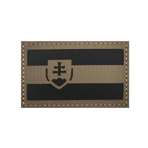 Slowakei-Flagge, reflektierend, Infrarot, IR, taktisch, bestickt, Hakenaufnäher, Khaki, Abzeichen, Emblem, Applikation, Armband, zum Aufnähen für Taschen, Hüte, Jacken, Uniform, Schulter (Slowakei) Slowakei-Flagge, reflektierend, Infrarot, IR, taktisch, bestickt, Hakenaufnäher, Khaki, Abzeichen, Emblem, Applikation, Armband, zum Aufnähen für Taschen, Hüte, Jacken, Uniform, Schulter (Slowakei) von Beifeitu