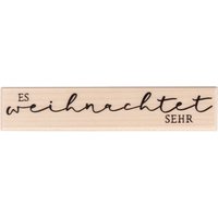 BUTTERER Stempel "Es weihnachtet sehr" BUTTERER Stempel "Es weihnachtet sehr" von Beige