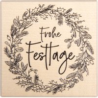 BUTTERER Stempel "Frohe Festtage" BUTTERER Stempel "Frohe Festtage" von Butterer