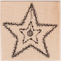 BUTTERER Stempel "Star und Sternchen" von Beige