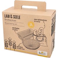 Brotback-Set "Laib & Seele" von Beige