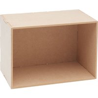 Flexio "Box", 5-teilig, MDF-Holz - Basic Box Flexio "Box", 5-teilig, MDF-Holz - Basic Box von Pronty Crafts