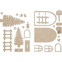 Holz-Bastelset "Wichteltür Nisse" Holz-Bastelset "Wichteltür Nisse" von Rayher