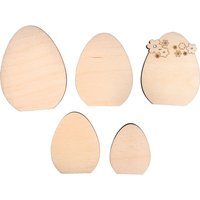 Holz Dekoelemente - Ostereier Holz Dekoelemente - Ostereier von Rayher