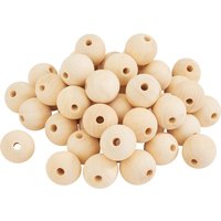 VBS Holzkugeln durchgebohrt - Ø 25 mm, 50 Stück von VBS XXL