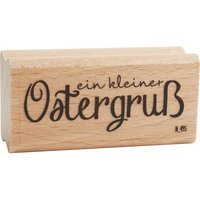 Holzstempel "Ein kleiner Ostergruß" von Beige