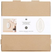 Rico Design Punch Needle Packung "Pampasgras" von Beige