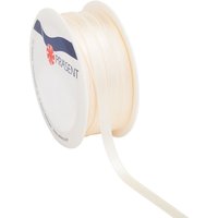 Satinband, 6 mm - Crème von PRÄSENT