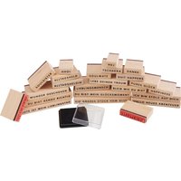 Stempel-Set XL "Happiness" Stempel-Set XL "Happiness" von Rico Design