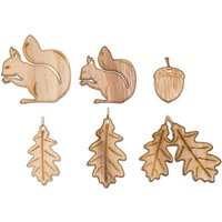Streuteile "Eichhörnchen und Eichelblätter" Streuteile "Eichhörnchen und Eichelblätter" von HALBACH