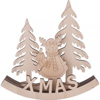 VBS Holz Deko-Bogen "X-MAS" von VBS