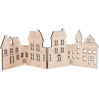 VBS Holz-Silhouette "Häuserzeile" von VBS
