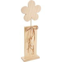 VBS Holz-Standblume von Beige