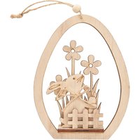 VBS Holz-Steckmotiv Ei-Anhänger "Hase mit Möhre" VBS Holz-Steckmotiv Ei-Anhänger "Hase mit Möhre" von VBS