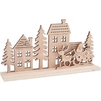 VBS Holz-Steckmotiv "Santa kommt" VBS Holz-Steckmotiv "Santa kommt" von VBS