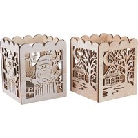 VBS Holz-Teelichthalter "Weihnachtszauber" VBS Holz-Teelichthalter "Weihnachtszauber" von VBS