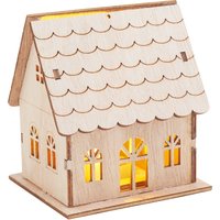 VBS Holzbausatz "Haus", inkl. LED von VBS