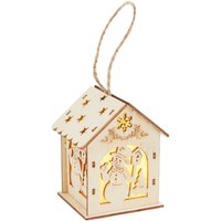 VBS Holzbausatz Lichterhaus "Schneemann mit Vogelhaus", inkl. LED VBS Holzbausatz Lichterhaus "Schneemann mit Vogelhaus", inkl. LED von VBS