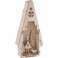 VBS Lichtertanne mit Winterszene, inkl. LED VBS Lichtertanne mit Winterszene, inkl. LED von VBS