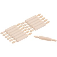 VBS Mini-Nudelholz, 12 Stück, L 13,5 cm von VBS XXL