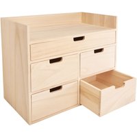 VBS Schreibtisch-Oranizer Schubladenbox mit Ablage von VBS