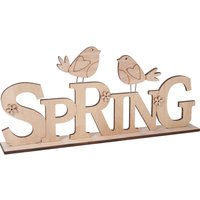 VBS Schriftzug "Spring" von Beige