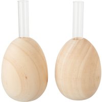 VBS Vase Reagenzglashalter "Holzei" VBS Vase Reagenzglashalter "Holzei" von VBS