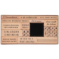 XL Stempel-Set - Weihnachtslieder von Rico Design