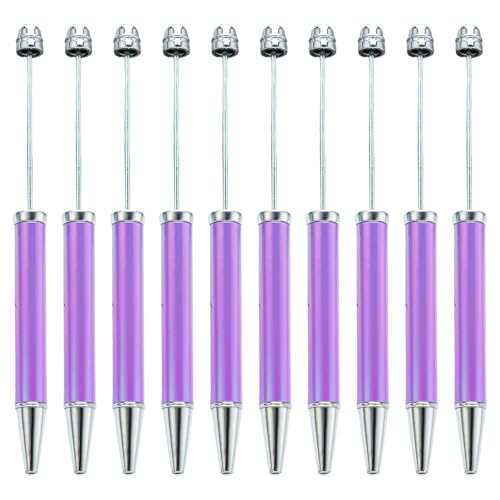 Beimus 10 Stück mehrfarbiger Perlenstift, glattes Schreiben, Perlenstift, 1,0 mm, Perlen-Kugelschreiber, Neuheit, Schreibwaren Beimus 10 Stück mehrfarbiger Perlenstift, glattes Schreiben, Perlenstift, 1,0 mm, Perlen-Kugelschreiber, Neuheit, Schreibwaren von Beimus