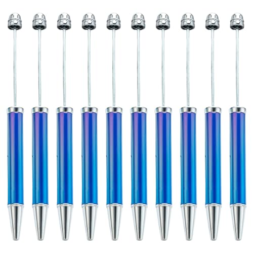 Beimus 10 Stück mehrfarbiger Perlenstift, glattes Schreiben, Perlenstift, 1,0 mm, Perlen-Kugelschreiber, Neuheit, Schreibwaren Beimus 10 Stück mehrfarbiger Perlenstift, glattes Schreiben, Perlenstift, 1,0 mm, Perlen-Kugelschreiber, Neuheit, Schreibwaren von Beimus