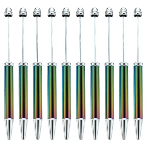 Beimus 10 Stück mehrfarbiger Perlenstift, glattes Schreiben, Perlenstift, 1,0 mm, Perlen-Kugelschreiber, Neuheit, Schreibwaren Beimus 10 Stück mehrfarbiger Perlenstift, glattes Schreiben, Perlenstift, 1,0 mm, Perlen-Kugelschreiber, Neuheit, Schreibwaren von Beimus