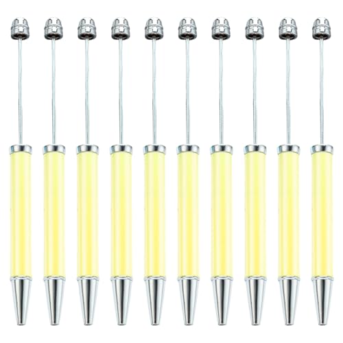 Beimus 10 Stück mehrfarbiger Perlenstift, glattes Schreiben, Perlenstift, 1,0 mm, Perlen-Kugelschreiber, Neuheit, Schreibwaren Beimus 10 Stück mehrfarbiger Perlenstift, glattes Schreiben, Perlenstift, 1,0 mm, Perlen-Kugelschreiber, Neuheit, Schreibwaren von Beimus