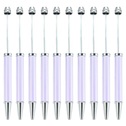 Beimus 10 Stück mehrfarbiger Perlenstift, glattes Schreiben, Perlenstift, 1,0 mm, Perlen-Kugelschreiber, Neuheit, Schreibwaren Beimus 10 Stück mehrfarbiger Perlenstift, glattes Schreiben, Perlenstift, 1,0 mm, Perlen-Kugelschreiber, Neuheit, Schreibwaren von Beimus