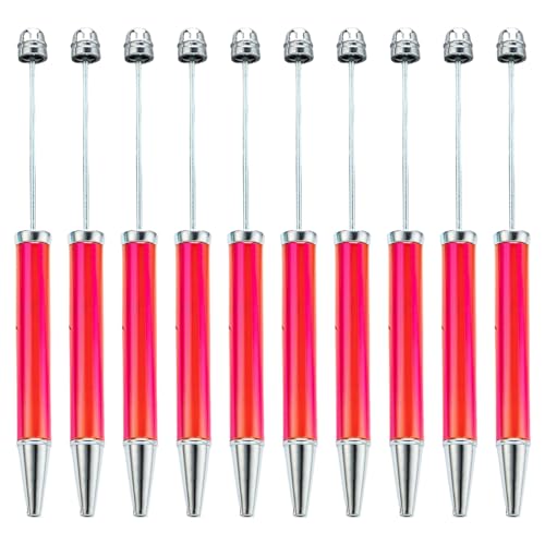 Beimus 10 Stück mehrfarbiger Perlenstift, glattes Schreiben, Perlenstift, 1,0 mm, Perlen-Kugelschreiber, Neuheit, Schreibwaren Beimus 10 Stück mehrfarbiger Perlenstift, glattes Schreiben, Perlenstift, 1,0 mm, Perlen-Kugelschreiber, Neuheit, Schreibwaren von Beimus