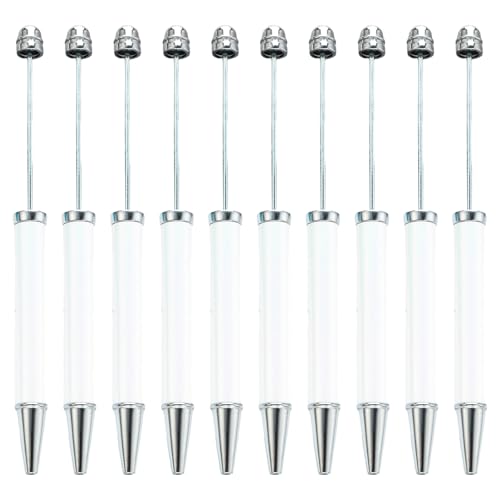 Beimus 10 Stück mehrfarbiger Perlenstift, glattes Schreiben, Perlenstift, 1,0 mm, Perlen-Kugelschreiber, Neuheit, Schreibwaren Beimus 10 Stück mehrfarbiger Perlenstift, glattes Schreiben, Perlenstift, 1,0 mm, Perlen-Kugelschreiber, Neuheit, Schreibwaren von Beimus