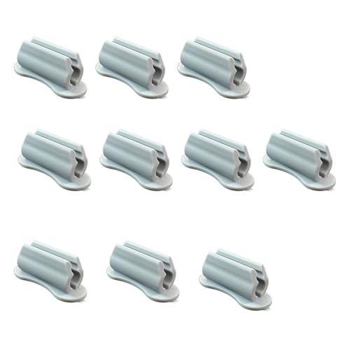 Beimus 10 x selbstklebende Stift-Clip-Halter, passend für Stifte mit einem Durchmesser von 5 mm - 18 mm, Silikon-Stiftehalter für Füllfederhalter, Gelstift-Marker Beimus 10 x selbstklebende Stift-Clip-Halter, passend für Stifte mit einem Durchmesser von 5 mm - 18 mm, Silikon-Stiftehalter für Füllfederhalter, Gelstift-Marker von Beimus